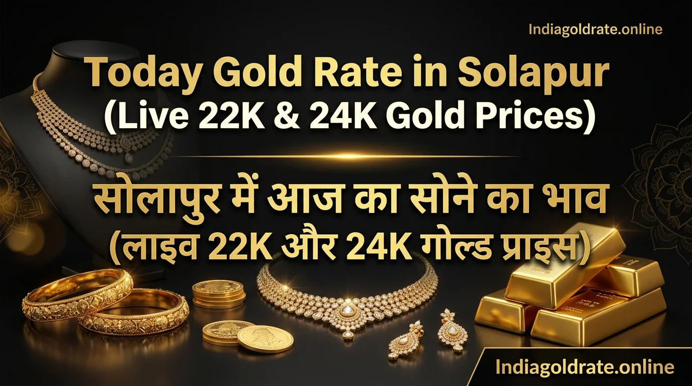 Gold rate in Solapur