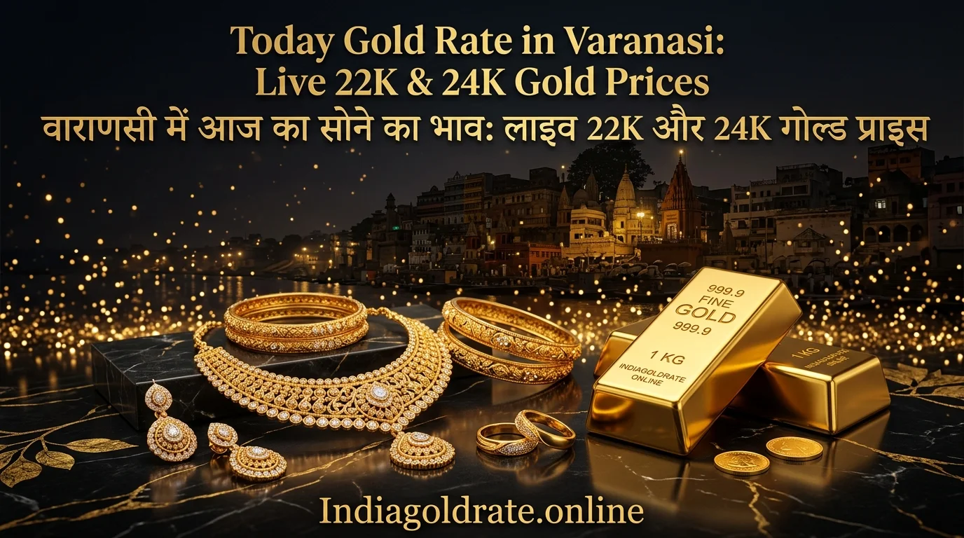 Today Gold Rate in Varanasi