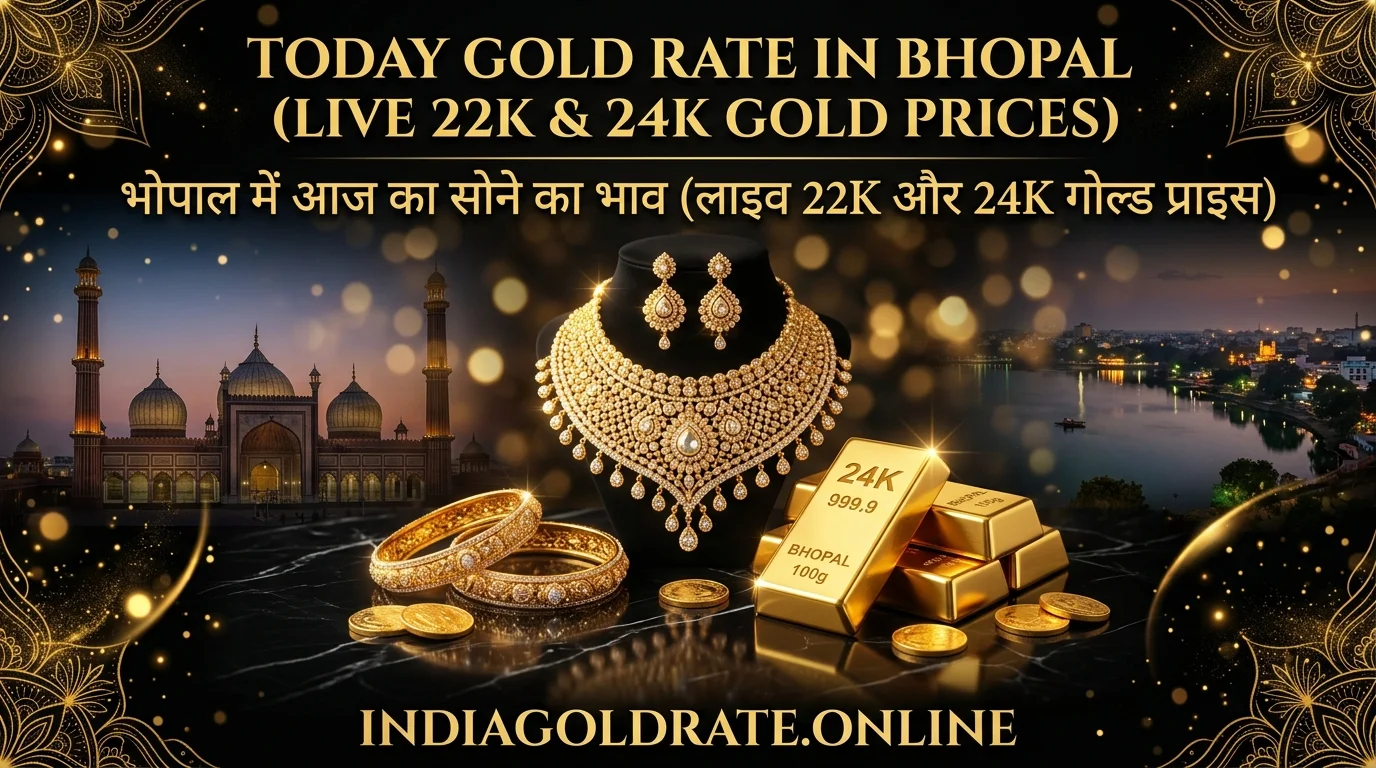 Today Gold Rate in Bhopal