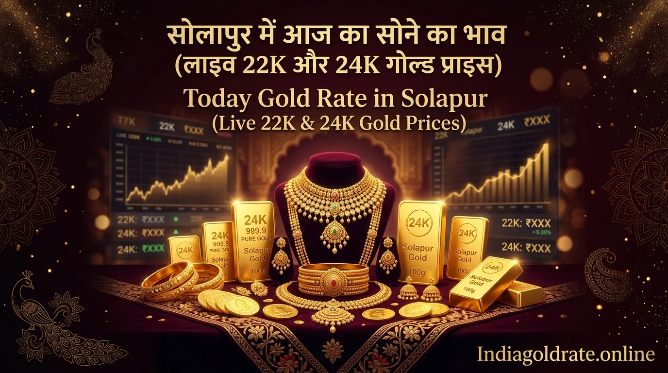 Today Gold Rate in Solapur