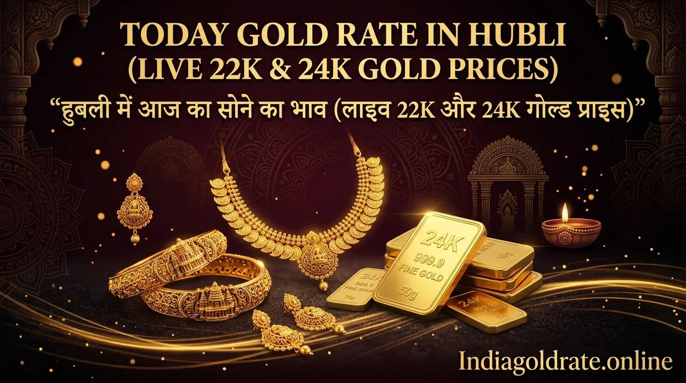 Today Gold Rate in Hubli