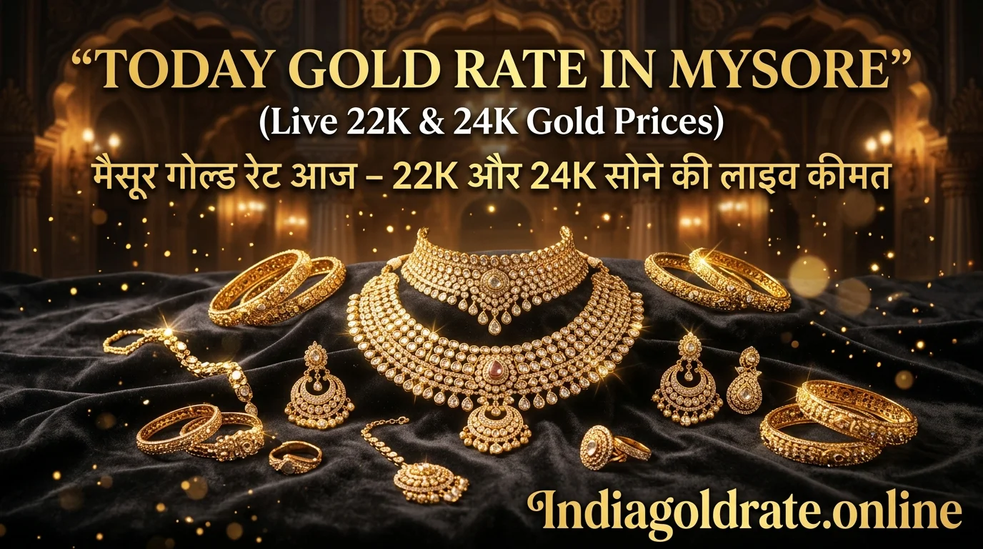 Today Gold Rate in Mysore