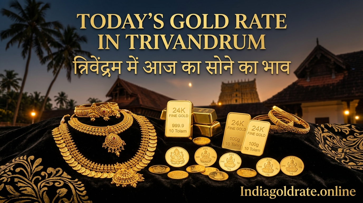 Today's Gold Rate in Trivandrum
