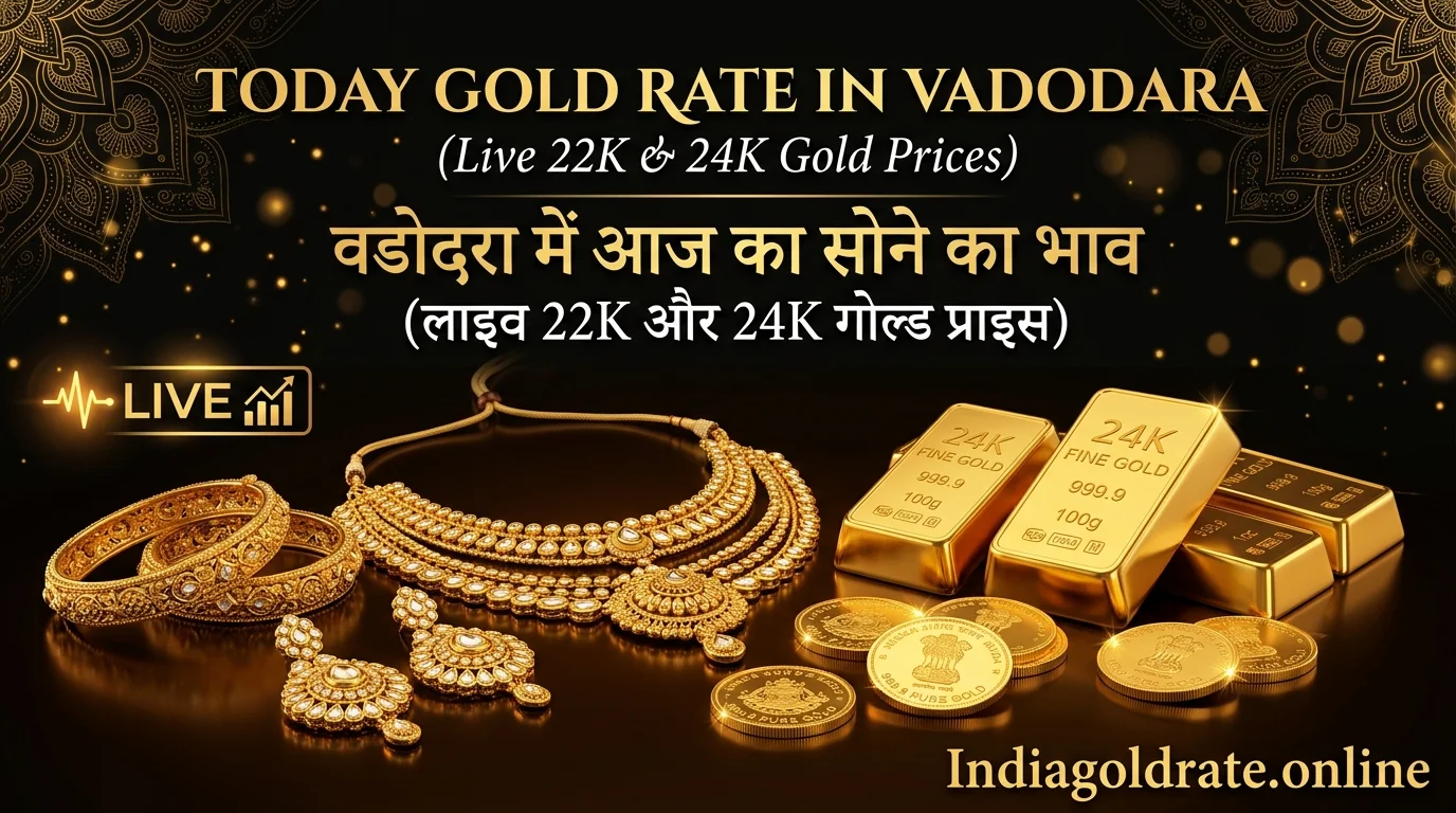 Today Gold Rate in Vadodara