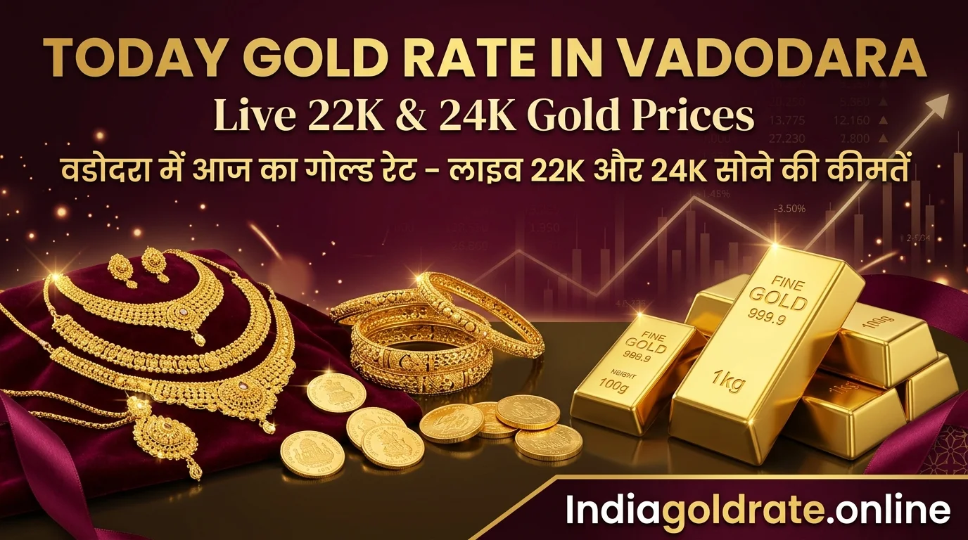 Today Gold Rate in Vadodara