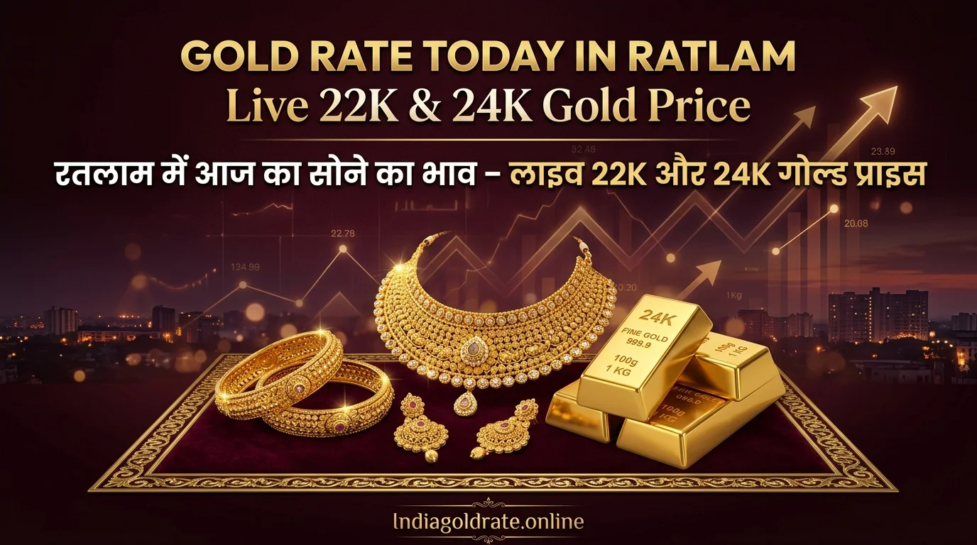 Gold Rate Today in Ratlam