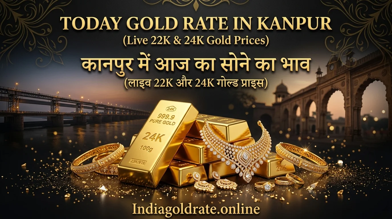Today Gold Rate in Kanpur