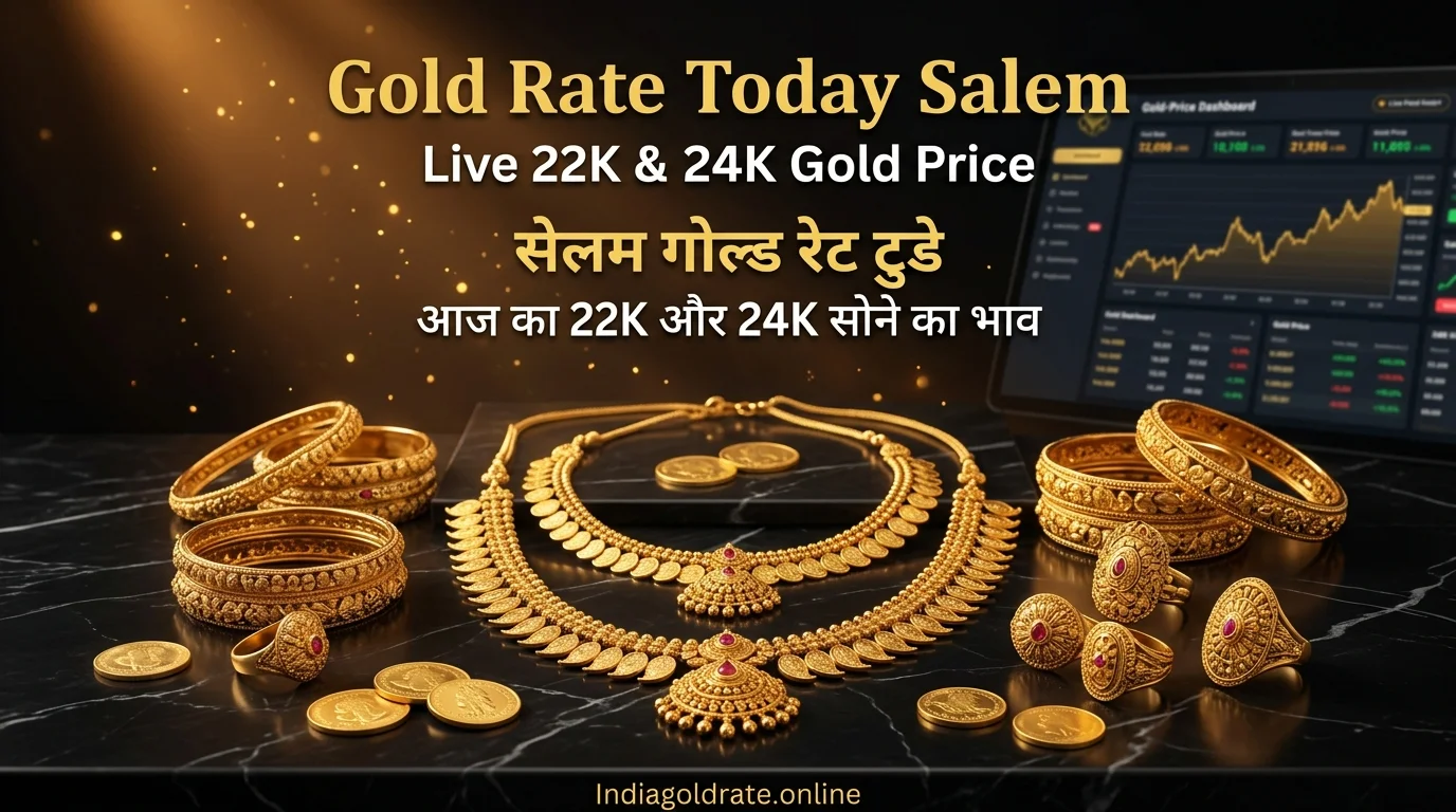 Gold Rate Today Salem: Live 22K & 24K Gold Price 