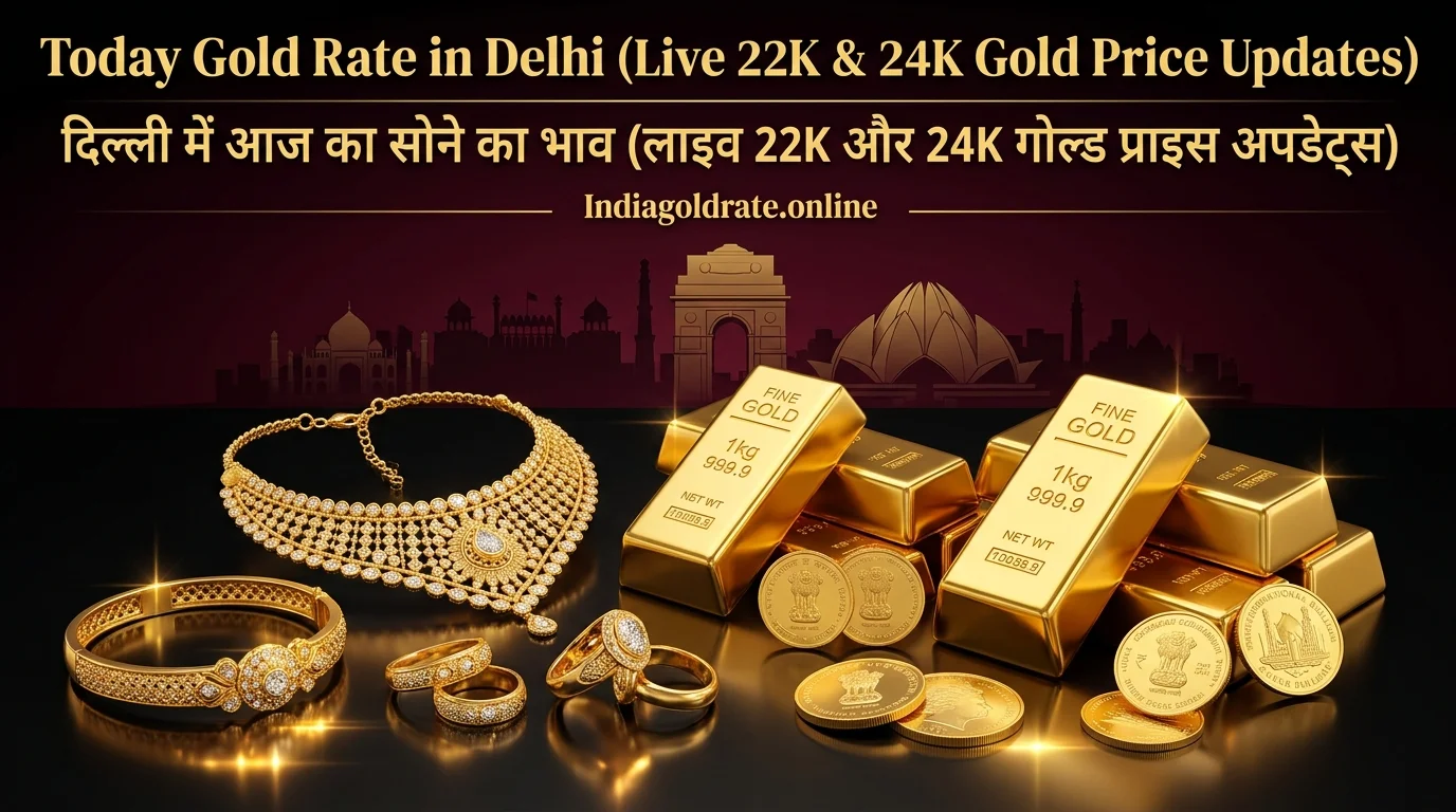 Today Gold Rate in Delhi