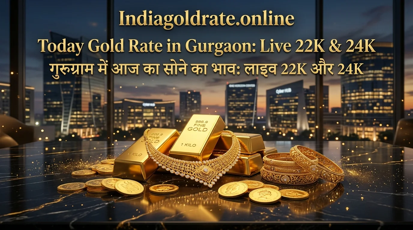 Today Gold Rate in Gurgaon
