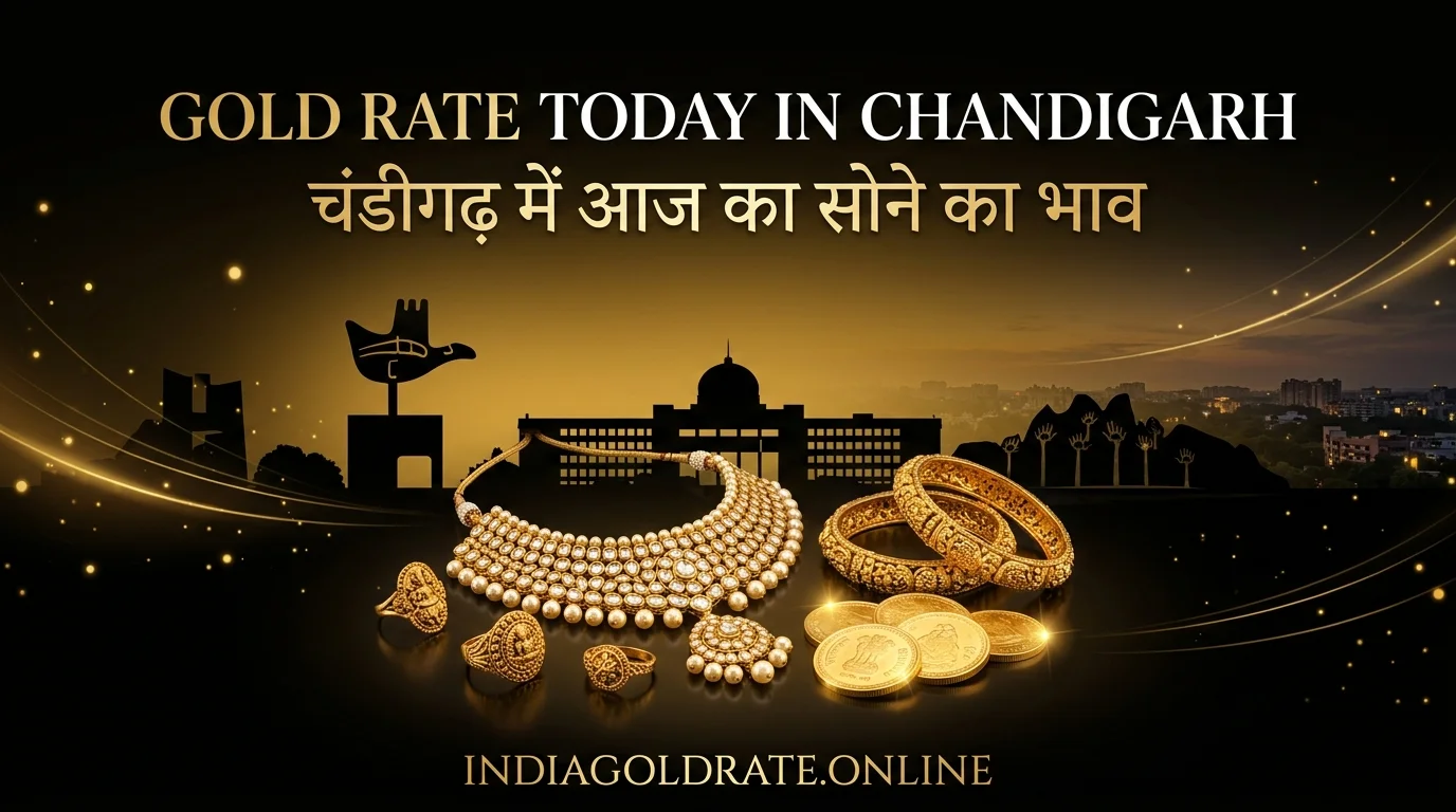 Today Gold Rate in Chandigarh 