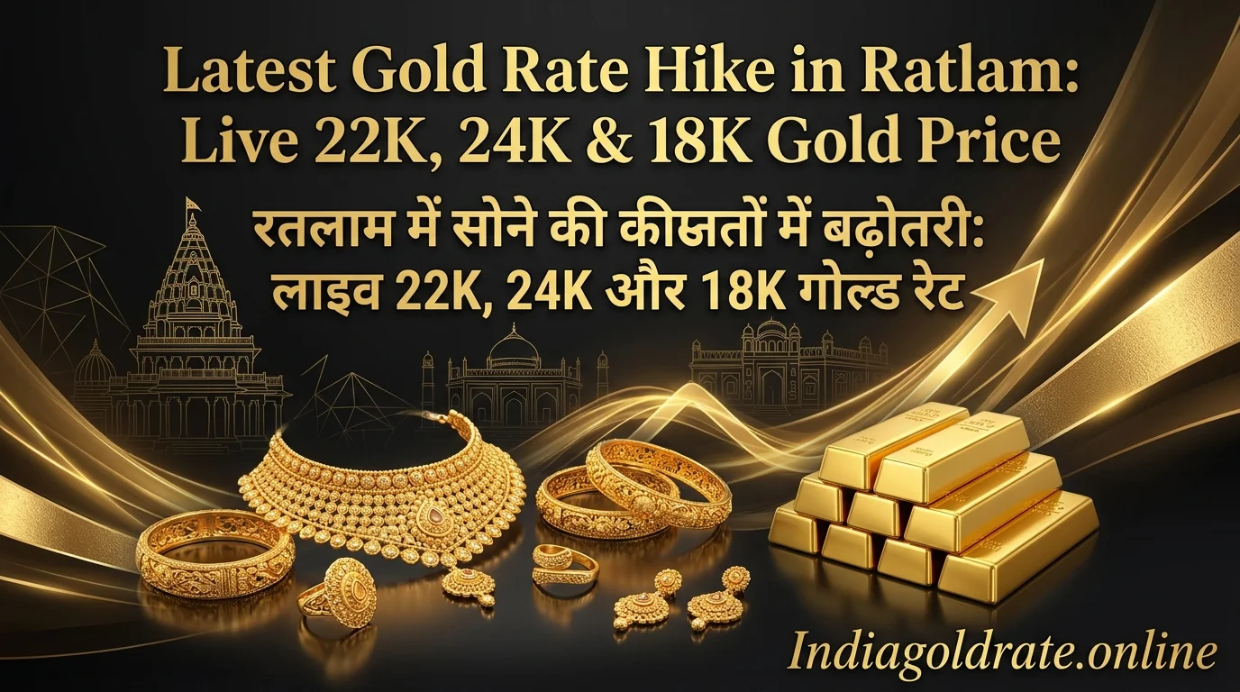 Latest Gold Rate Hike in Ratlam